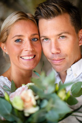 en sommarfest som blev en vigsel